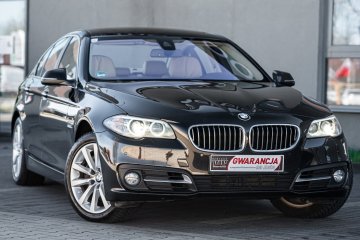 BMW F10 525D 218PS Xdrive Full Piękna Brąz Dociąci HeadUp Lift rej.PL!
