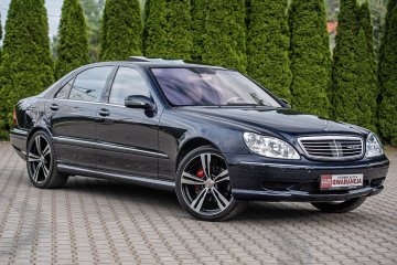 S500 v8 55AMG Long 120tkm Serwis Jak Nowa Full Opcja!