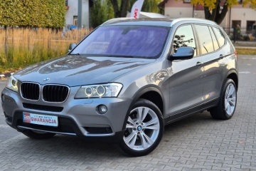 BMW X3 F25 2.0d 183ps xDrive Serwis ASO 19" Gwarancja!